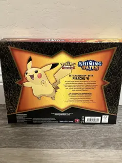 Pokemon TCG Shining Fates Pikachu V Collection Box SEALED - Image 2