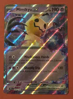 Mimikyu ex 069/159 Journey Together DOUBLE RARE HOLO Pokemon Near Mint IN HAND - Image 1