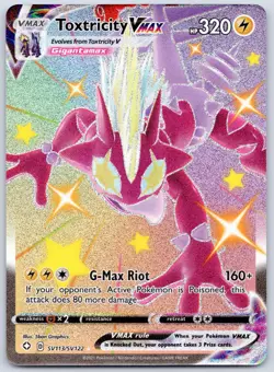 Toxtricity VMAX SV113/SV122 (NM) - Shining Fates: Shiny Vault - Pokemon TCG - Image 1