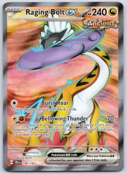 Raging Bolt ex 196/162 (NM) - SV05: Temporal Forces - Ultra Rare - Pokemon TCG - Image 1