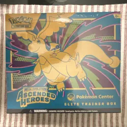 Pokemon Center Elite Trainer Box Mega Evolution—Ascended Heroes - Image 1