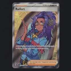 Raifort 142/131 Prismatic Evolutions Full Art Trainer Pokemon TCG NM 🔥 - Image 1