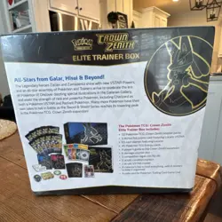 Pokemon Crown Zenith Elite Trainer Box Booster Promo English 2023 Lucario - Image 3