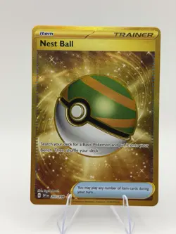 Nest Ball - 255/198 Holo SV01: Scarlet & Violet Base Set Pokemon NM, Pack Fresh - Image 1