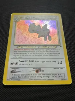 Pokemon TCG Light Togetic Holo Rare 15/105 Neo Destiny Unlimited - Swirl - Image 3