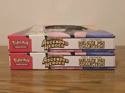 Pokemon (2x) Mega Evolution Ascended Heroes First Partners Deluxe Pin Collection - Image 4