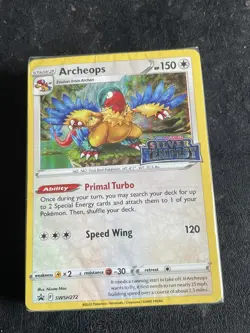 Pokemon TCG Silver Tempest Prerelease Promo Build & Battle Archeops Sealed Deck - Image 1