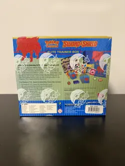 Pokemon Sword and Shield BASE Zamazenta Elite Trainer Box (ETB) SEALED - Image 2