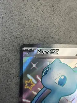 Pokemon Mew ex 216/091 Shiny Ultra Rare Full Art – SV Paldean Fates – NM - Image 2