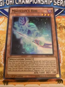 Yugioh Magician's Rod TDIL-EN019 - 1st Edition NM - Image 1