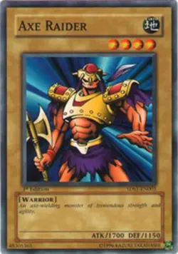 Axe Raider - 5DS1-EN003 - Common - Unlimited Edition - Lightly Played - Image 1
