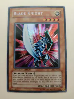 Blade Knight CT1-EN002 Secret Rare LP - Image 2