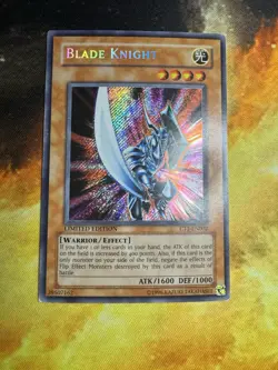 Yu-Gi-Oh - Blade Knight - Secret Rare CT1-EN002 Light Play / LP - Image 1