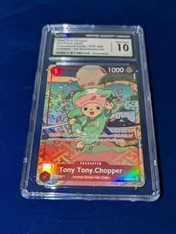 Tony Tony.Chopper CGC 10 English Version 1st Anniversary Set ST01-006 One Piece - Image 1