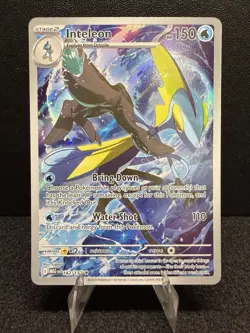 Pokemon Inteleon 142/132 Me01: Mega Evolution Holo Illustration Rare 150 HP - Image 1
