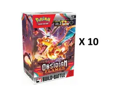 *Sealed Obsidian Flames Build & Battle Box Case SV03 OBF* Pokemon -Kid Icarus- - Image 1