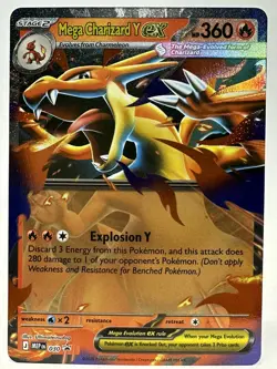 Mega Charizard Y Ex 030 Promo - Tin Promo - Pokemon TCG NM PROMO - Image 1