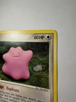 Pokemon TCG Ditto EX Delta Species Regular Uncommon 35/113 2005 60 HP Duplicate - Image 5