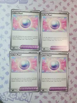Pokemon TCG Lillie's Pearl 151/159 Journey Together Single or Playset - Image 1
