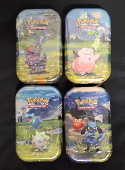 Pokemon Ascended Heroes Mini Tins Lot of 4 sealed - Image 1