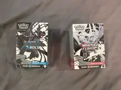 Pokemon Black Bolt and White Flare Booster Bundle Set of 2 Sealed New - Image 1