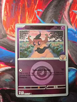 Hop's Phantump *REVERSE HOLO* #095/217 (Ascended Heroes) ASC Pokemon NEW NM - Image 1