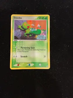 Pokemon TCG Treecko EX Crystal Guardians 67/100 Reverse Holo Stamped - Image 1
