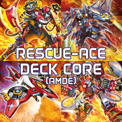 Yu-Gi-Oh! Rescue-ACE Deck Core Bundle - AMDE Amazing Defenders (24 Cards) - Image 1