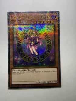 Yugioh - Dark Magician Girl (B) - Quarter Century Secret - 1st - RA03-EN123 - NM - Image 1