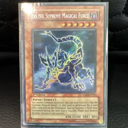 Yugioh Ido The Supreme Magical Force CRMS-EN096 Secret Rare 1st Ed MP - Image 1
