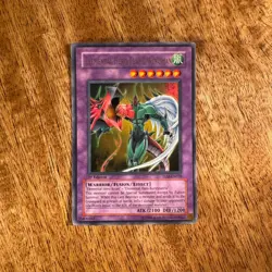 Yugioh Elemental Hero Flame Wingman TLM-EN035 1st Edition Ultra Rare - Image 2