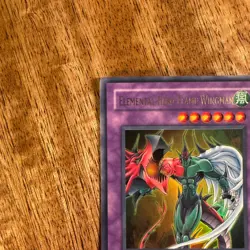 Yugioh Elemental Hero Flame Wingman TLM-EN035 1st Edition Ultra Rare - Image 3