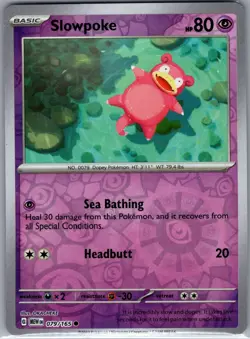 Slowpoke 079/165 Reverse Holo SV: Scarlet & Violet 151 - Pokemon Card - NM - Image 1