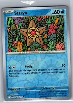 Staryu 120/165 Reverse Holo SV: Scarlet & Violet 151 - Pokemon Card - NM - Image 1