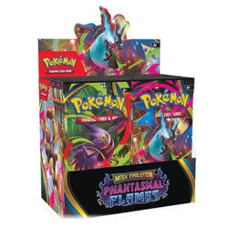 Pokemon Phantasmal Flames Booster Box - New Sealed Trading Card Game Gift Pack - Image 1