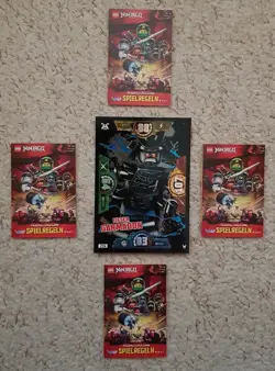 Lego Ninjago Trading Cards Serie 3 XXL Karte Nr 236 Fieser Garmadon - Image 1