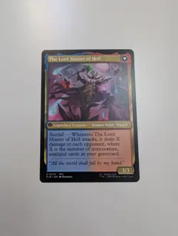 MTG - The Emperor of Palamencia/The Lord Master of Hell- Final Fantasy NM/M Cond - Image 4