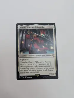 MTG - Auron, Venerated Guardian - Final Fantasy Commander NM/M Condition - Image 1