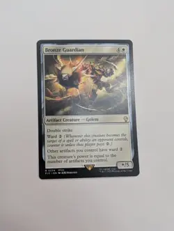 MTG - Bronze Guardian - Commander: Final Fantasy NM/M Condition - Image 1