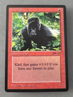 Kird Ape MtG Arabian Nights—Lightly Played EX—Vintage Magic: the Gathering - Image 1