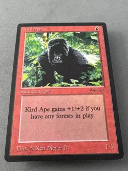 Kird Ape MtG Arabian Nights—Lightly Played EX—Vintage Magic: the Gathering - Image 3