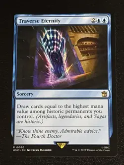 MTG Universes Beyond: Doctor Who Traverse Eternity 0060 NM Rare - Image 1