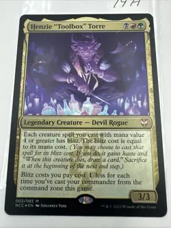 Henzie "Toolbox" Torre #2 *Foil* (LP) - Commander: Streets of New Capenna MTG - Image 2