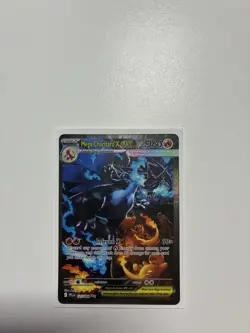 Pokemon Mega Charizard X EX PFL 125/094 Rare Mega Evolution Holo Stage 2 Card - Image 1