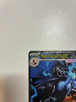 Pokemon Mega Charizard X EX PFL 125/094 Rare Mega Evolution Holo Stage 2 Card - Image 3
