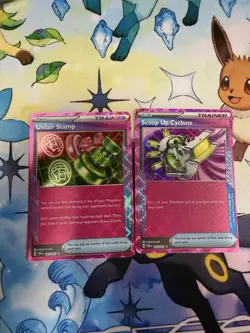 Pokemon TCG Twilight Masquerade Ace Spec Rare Holo Lot Of 2 - Image 1