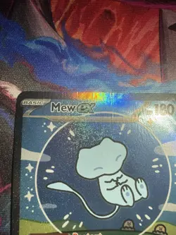 2024 Pokemon S&V Paldean Fates Bubble Mew ex SIR Special Rare Card 232/091 READ - Image 4
