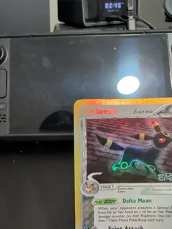 Pokemon Umbreon EX 17/113 EX Delta Species Rare Reverse Holo 2005 Pokemon TCG LP - Image 2
