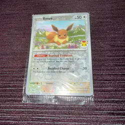 SEALED Pokemon TCG Eevee Pokemon Day 2025 Promo Card - Image 1