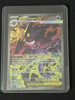 Mega Gengar ex 284/217 SIR Secret Rare Pokemon Ascended Heroes IN HAND - Image 1